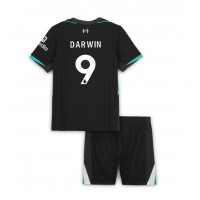 Maglie da calcio Liverpool Darwin Nunez #9 Seconda Maglia Bambino 2024-25 Manica Corta (+ Pantaloni corti)